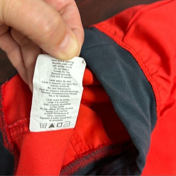 CHEROKEE XS RED GRAY 4 Pocket Straight Leg Scrub Bottom Cargo NWOT - Picture 13 of 13